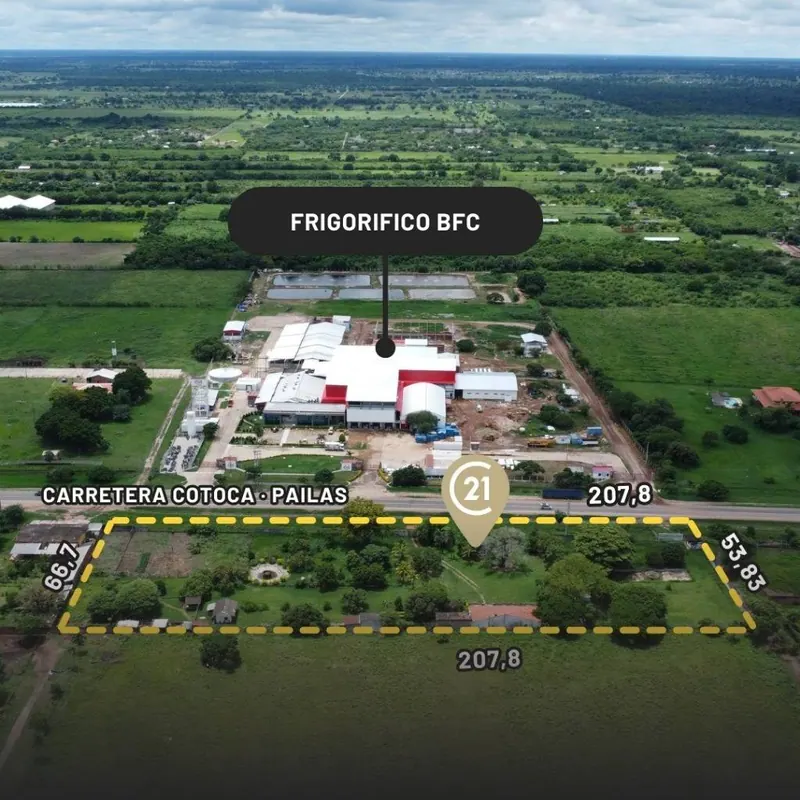 Commercial country property for sale on the Cotoca to Pailas highway: foto 2 de 11