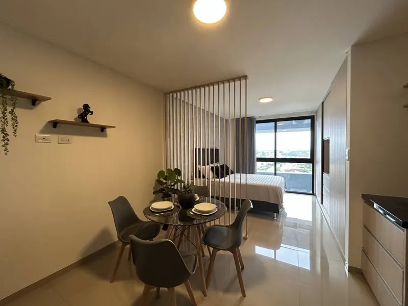 Furnished studio for rent in In Towers, Urubó: foto 1 de 15