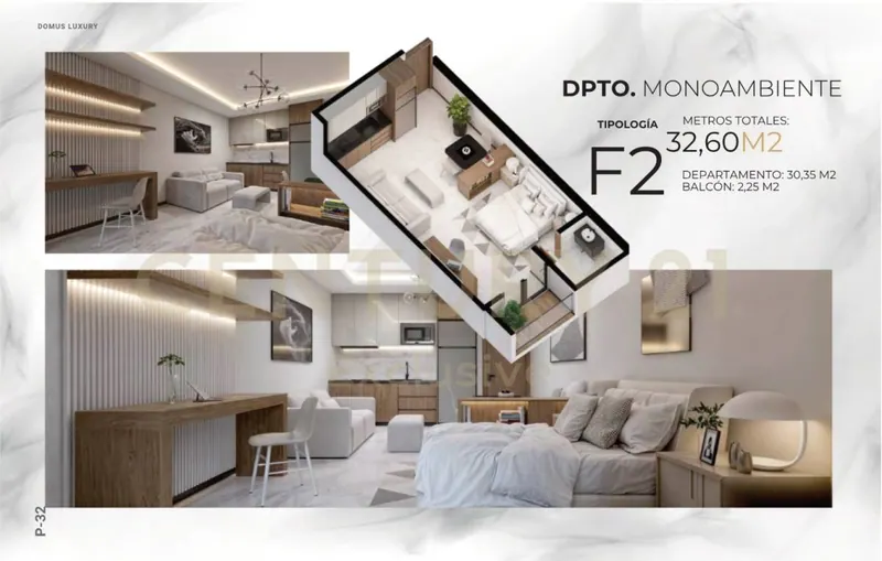 Monoambiente de 32,65 m² en venta en Domus Luxury, Zona Norte: foto 11 de 11