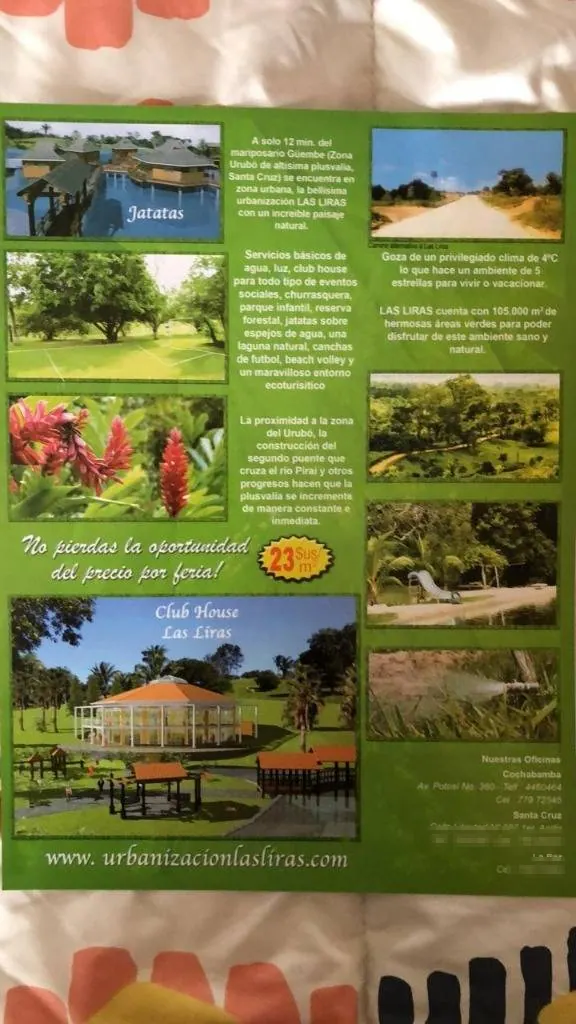 5,929.55 m² lot for sale in Las Liras, Porongo: foto 3 de 4