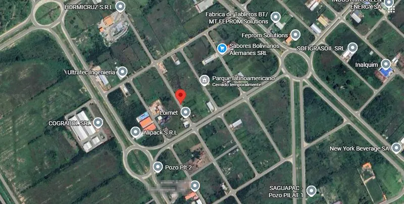 Terreno de 1.750 m² en venta en Parque Industrial Latinoamericano: foto 2 de 3