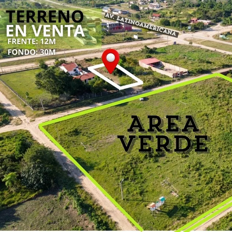 Terreno de 360 m² en venta en Cotoca, Urb. El Cedro I: foto 4 de 9