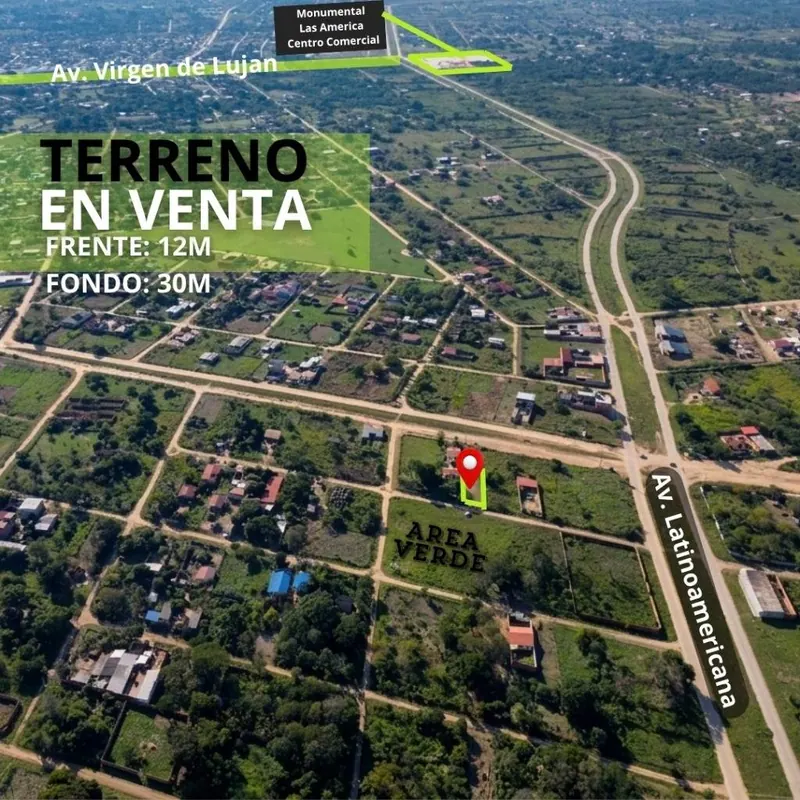 Terreno de 360 m² en venta en Cotoca, Urb. El Cedro I: foto 7 de 9