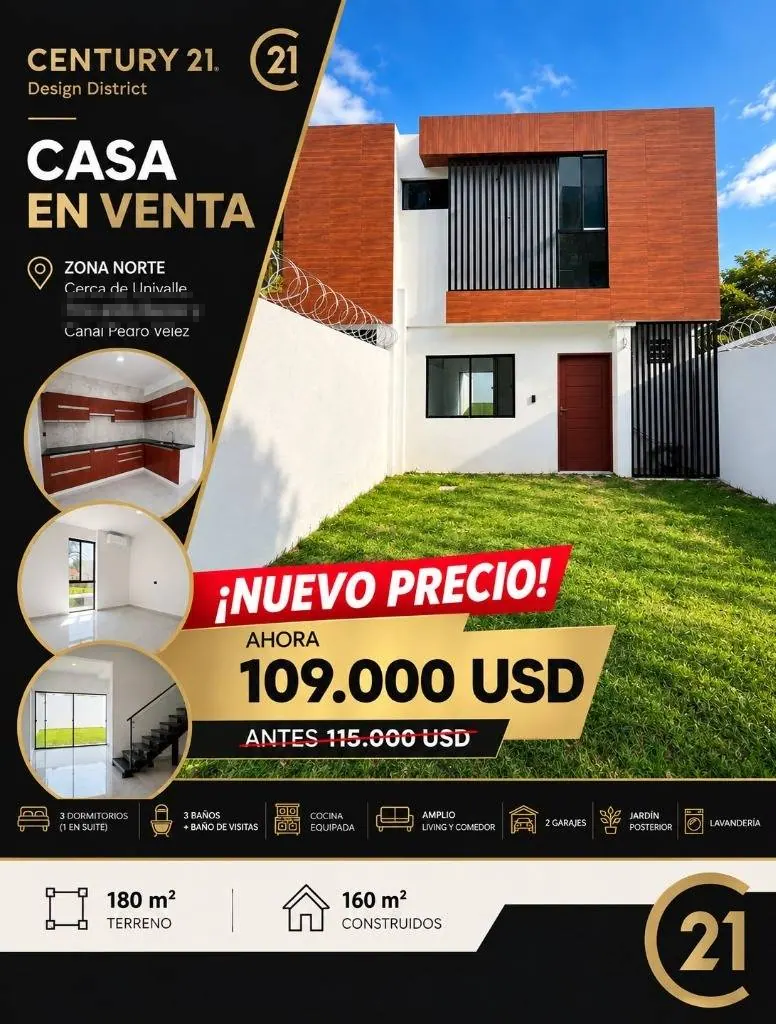 Casa de 3 dormitorios en venta en la Zona Norte, 7mo anillo: foto 2 de 12