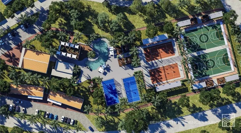 Terreno de 185 m² en preventa en el Urubó, frente a Playa Turquesa: foto 2 de 9