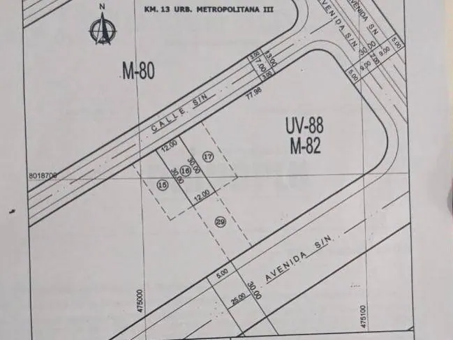 Terreno de 360 m² en venta en Urbanización Metropolitana III: foto 5 de 6