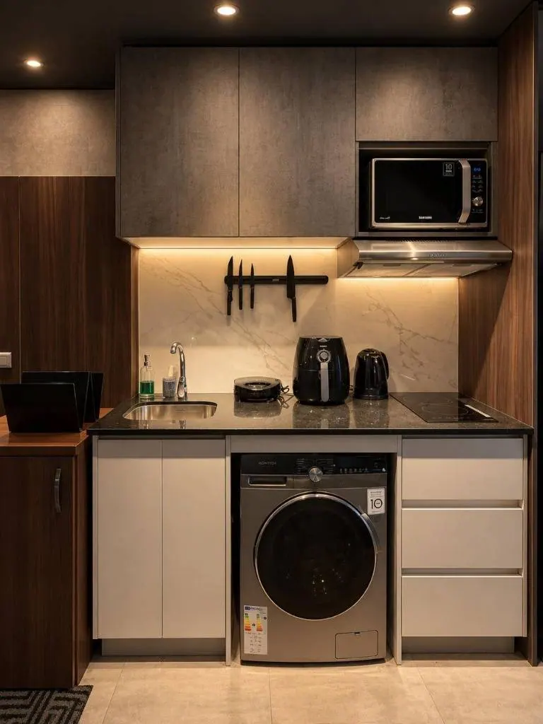 Monoambiente amoblado en venta en el edificio Gold, Equipetrol: foto 5 de 12