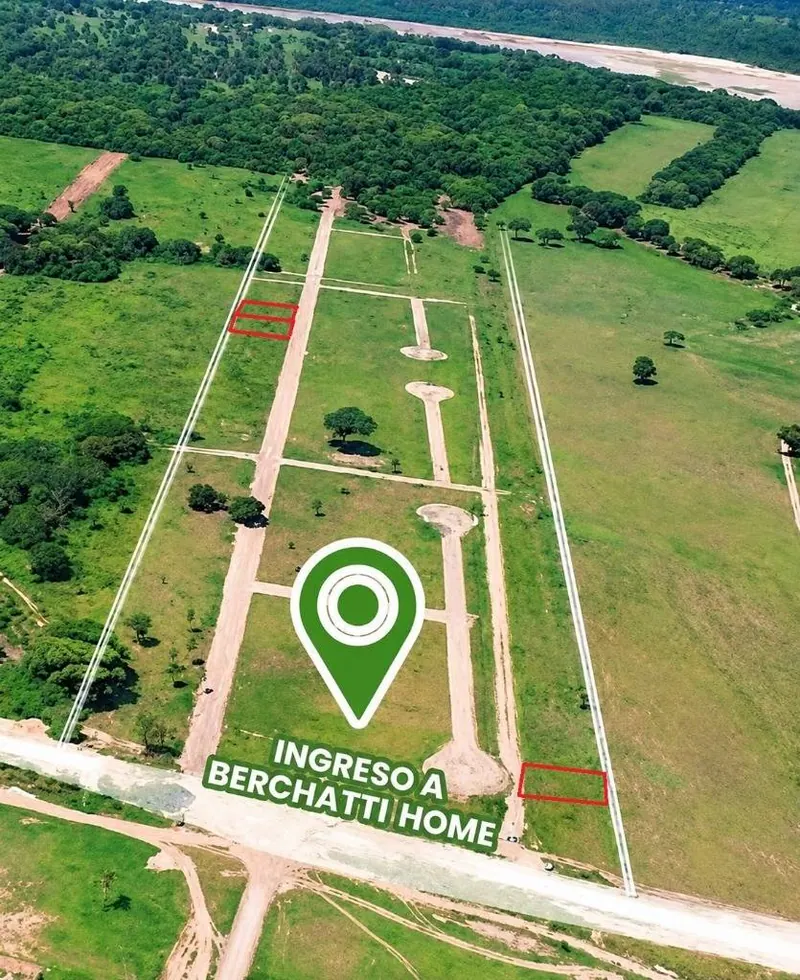 Dos terrenos juntos en venta en la Urb. Berchatti Home, Warnes: foto 1 de 4
