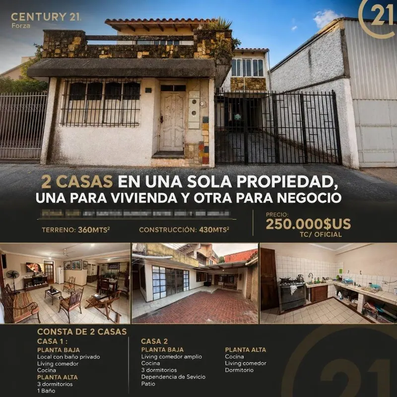 Casa con local comercial y dos viviendas en venta en la Zona Sur: foto 2 de 7