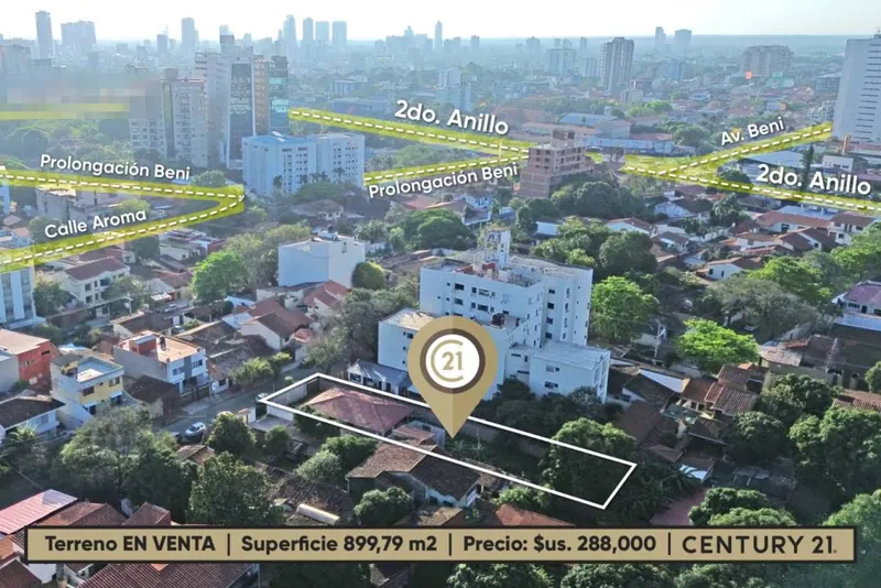 899.79 m² lot for sale in Máquina Vieja, North Zone: foto 5 de 5