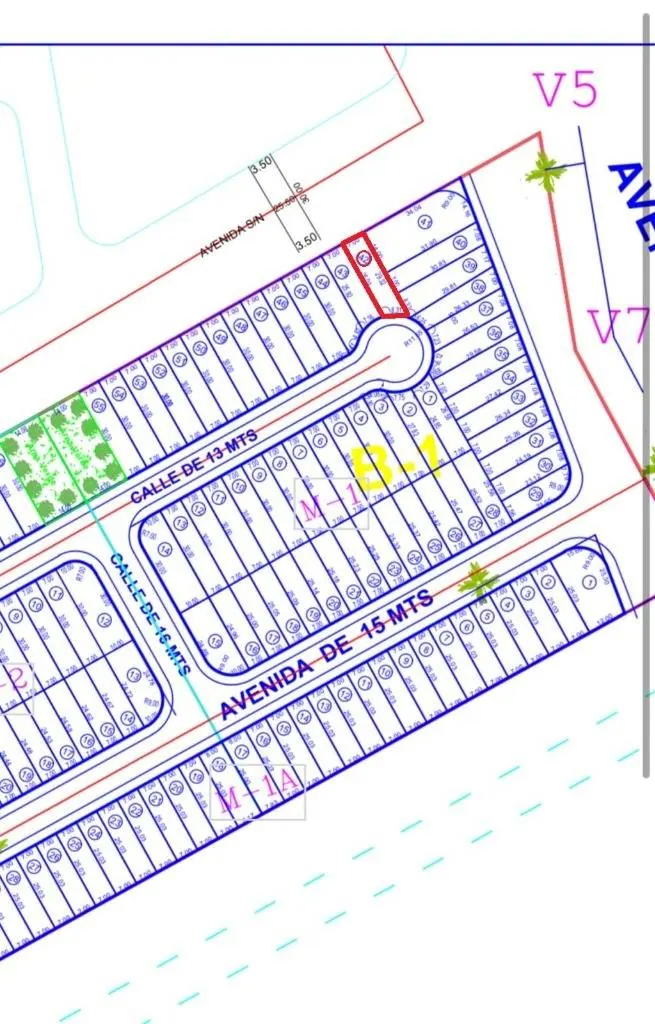 185.83 m² lot for sale in the Berchatti Home development, Warnes: foto 3 de 4