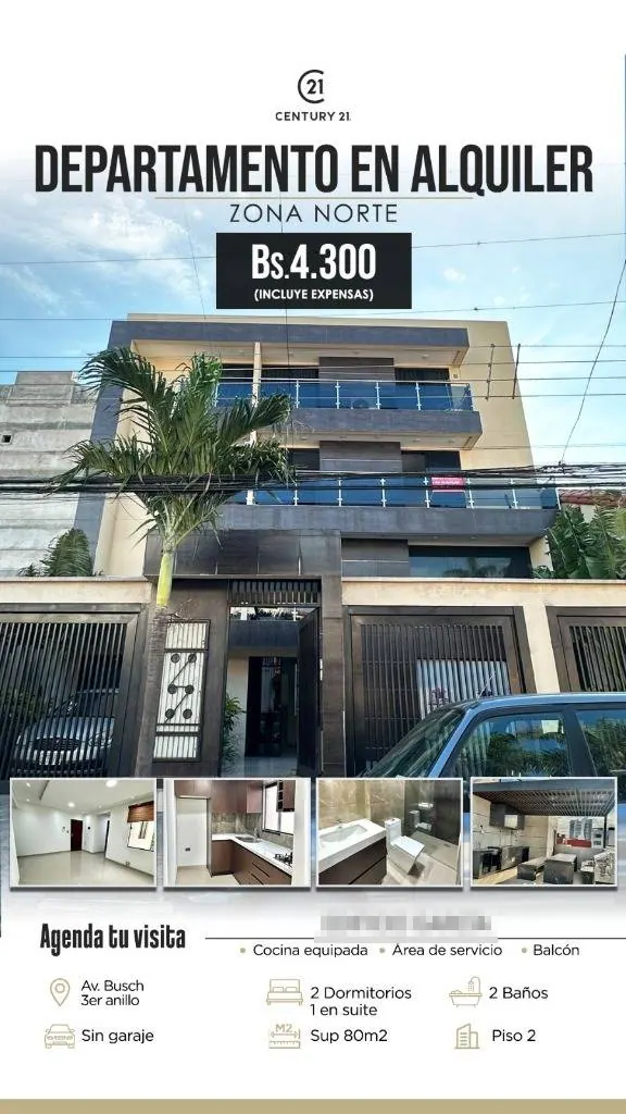 2-bedroom apartment for rent in the García building: foto 2 de 13