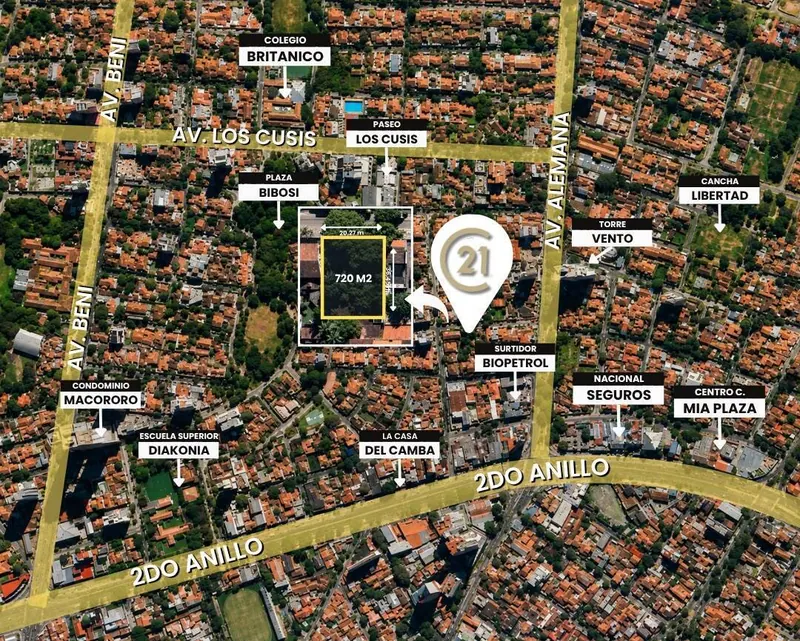 Terreno de 720 m² en venta a media cuadra de la Avenida Alemana: foto 3 de 7