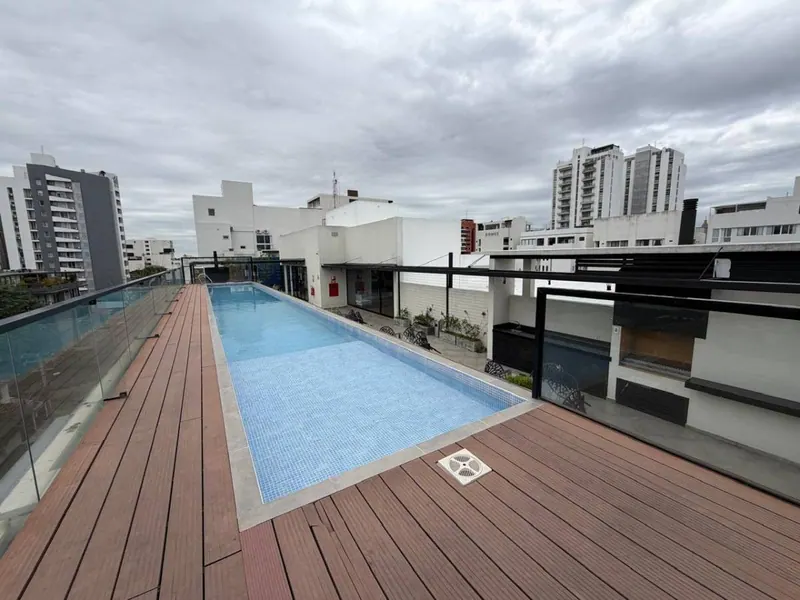 Furnished studio for rent in the Nano building, Equipetrol