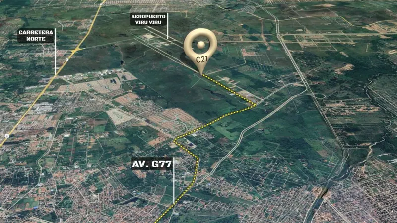 4,976 m² lot for sale on Av. G77, North Zone: foto 2 de 9