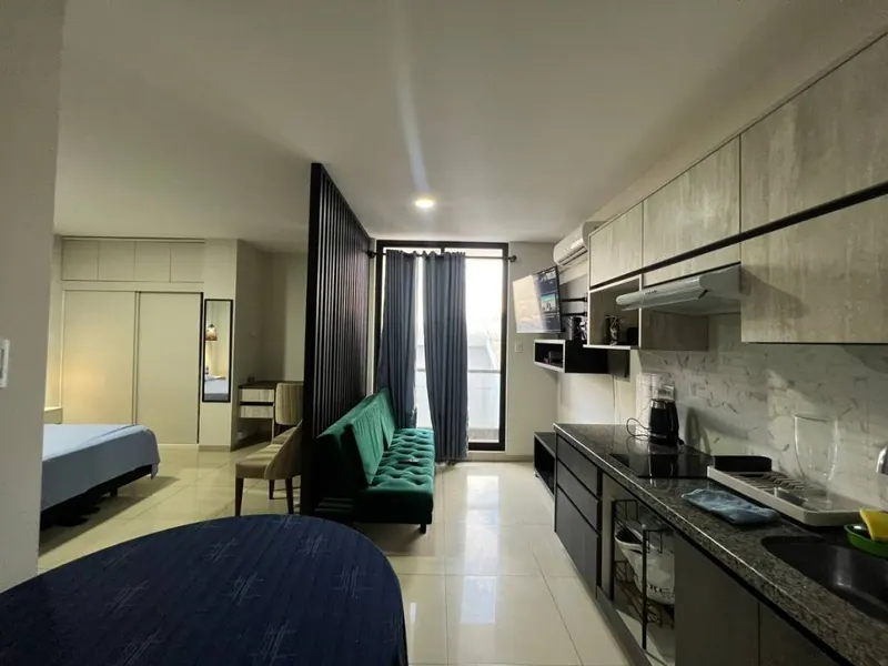 Furnished studio for anticrético in the Curupaú Nord building: foto 3 de 14