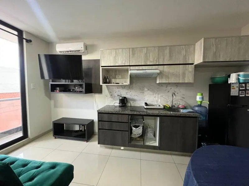 Furnished studio for anticrético in the Curupaú Nord building: foto 4 de 14