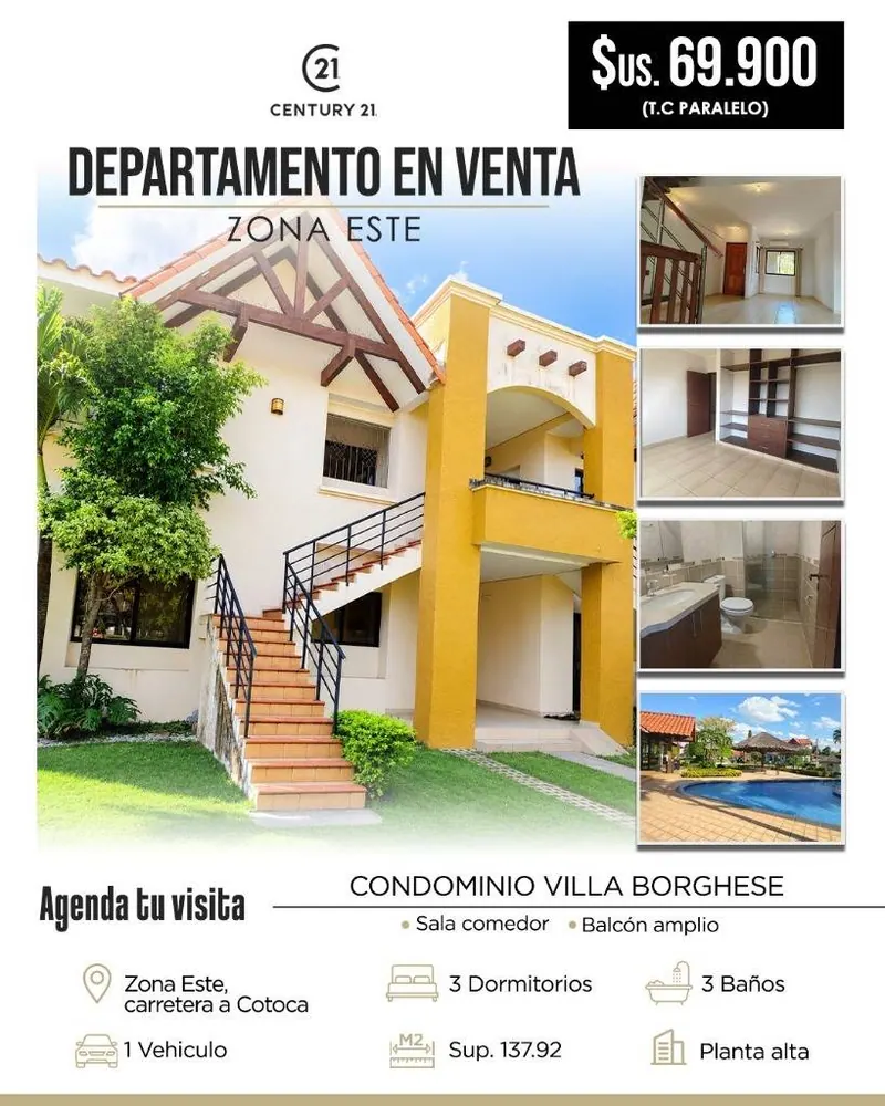 Casa en el condominio Villa Borghese en venta en la Zona Este: foto 2 de 15