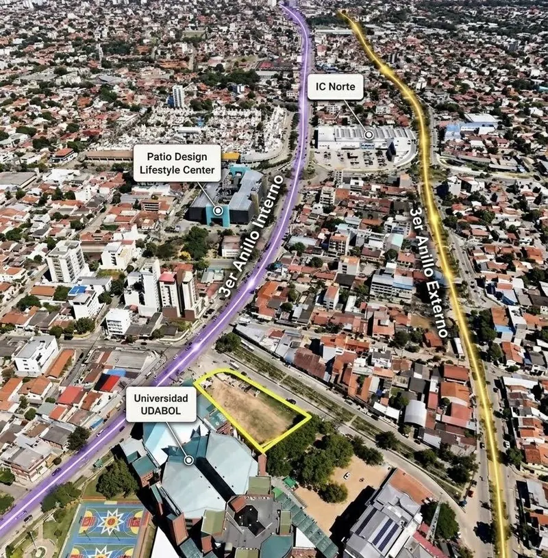 1,500 m² corner lot for sale on the 3rd ring and Radial 23: foto 3 de 6