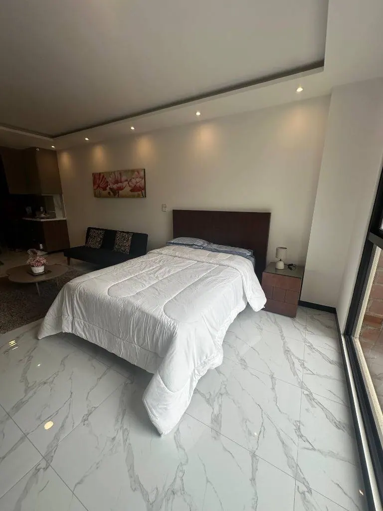 Monoambiente amoblado en venta en el edificio Domus Deluxe, Equipetrol: foto 4 de 11