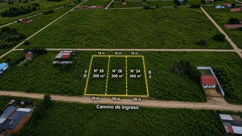 300 m² lot for sale in Gran Paititi, North Zone: foto 4 de 11