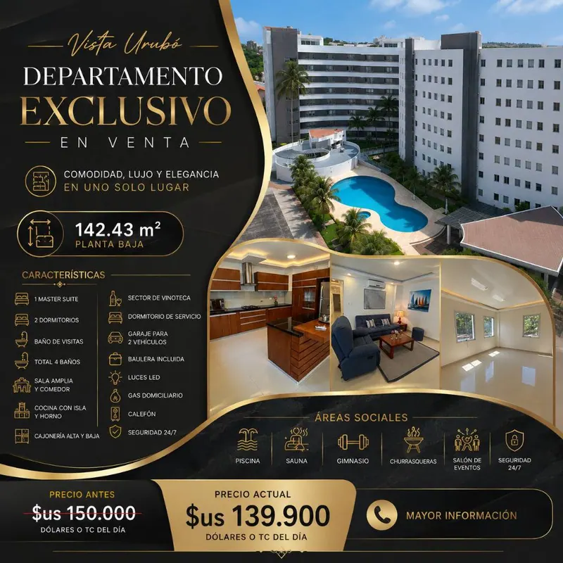 3-bedroom apartment for sale in Vista Urubó Eco Resort: foto 4 de 25