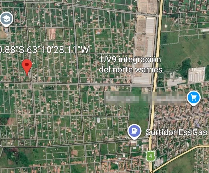 Terreno de 600 m² en venta en Warnes, Integración del Norte: foto 10 de 10