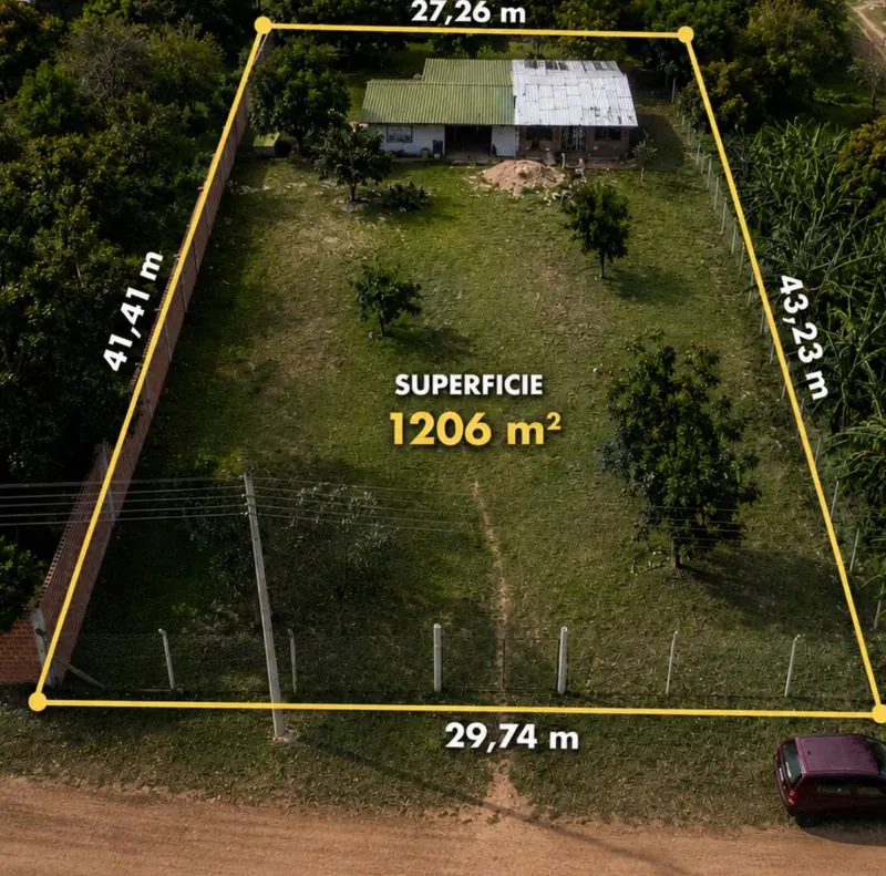 Terreno de 2.377,73 m² en venta en Cotoca: foto 1 de 1