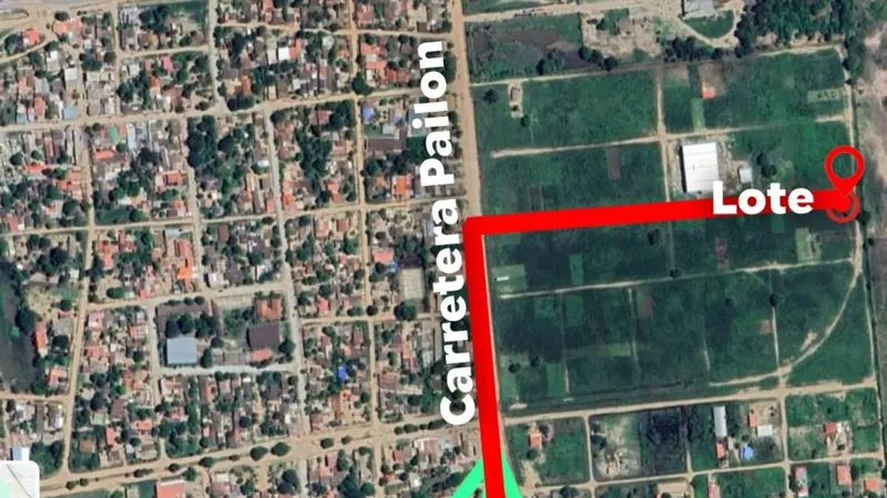 Terreno de 419,80 m² en venta en Pailón: foto 3 de 10