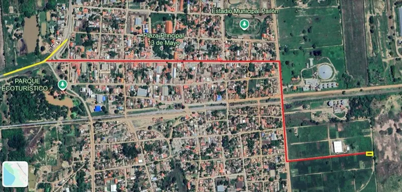 Terreno de 419,80 m² en venta en Pailón: foto 8 de 10