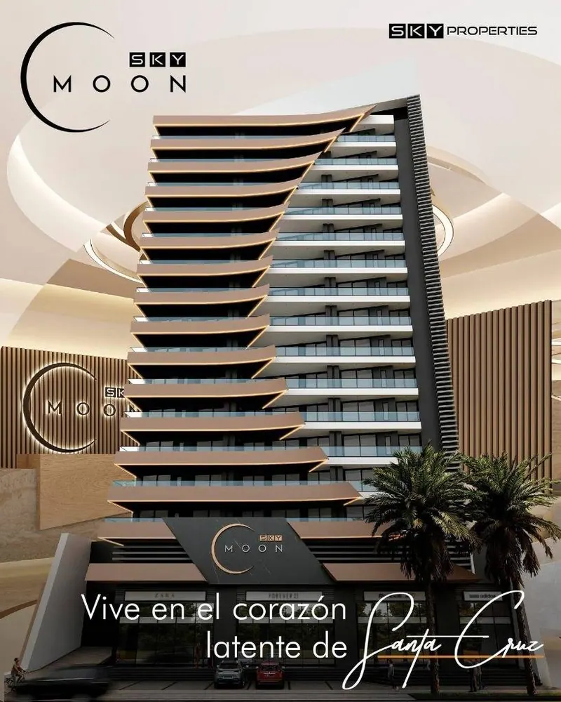 Departamento de 1 dormitorio con escritorio en alquiler en Sky Moon: foto 2 de 15