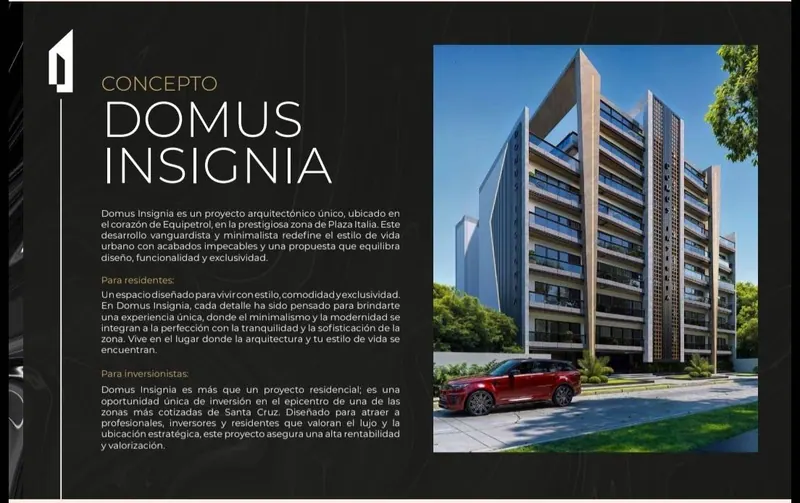 Departamento de 1 dormitorio en preventa en Domus Insignia, Equipetrol: foto 20 de 20