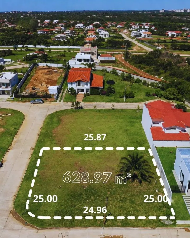 Terreno en esquina de 628,97 m² en venta en Santa Cruz de la Colina: foto 5 de 8