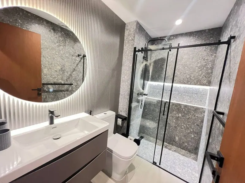 Monoambiente amoblado en venta en el condominio Mare, Equipetrol: foto 12 de 13