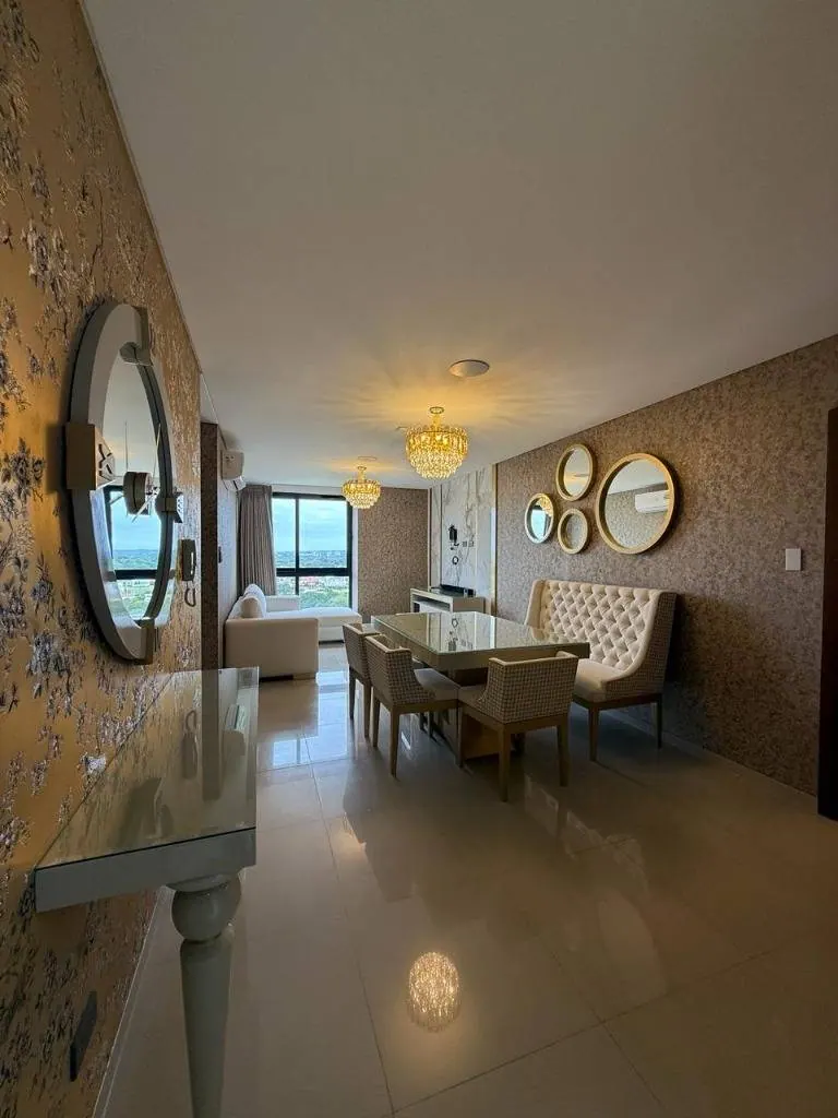 Departamento amoblado de 3 dormitorios en venta en In Towers, Urubó: foto 1 de 9