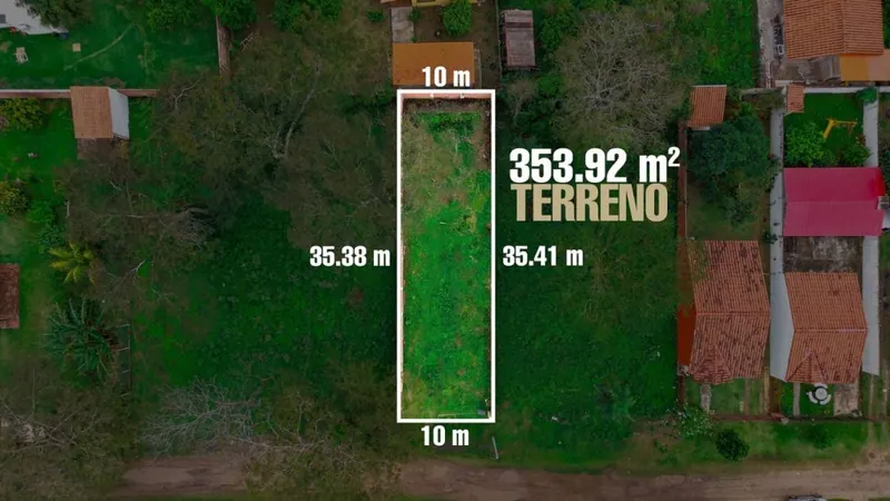 Terreno de 353,92 m² en venta en Porongo, cerca de la plaza: foto 4 de 4