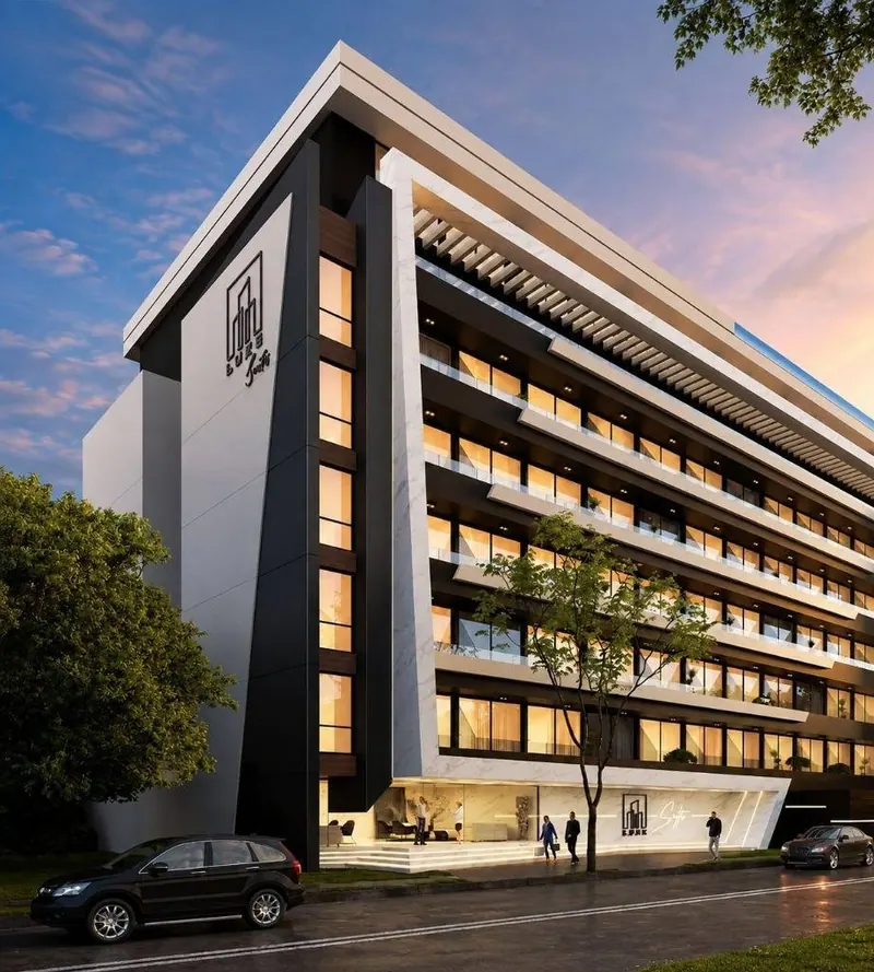 Departamento de 2 dormitorios en venta en Luxe Suites, Equipetrol: foto 1 de 10