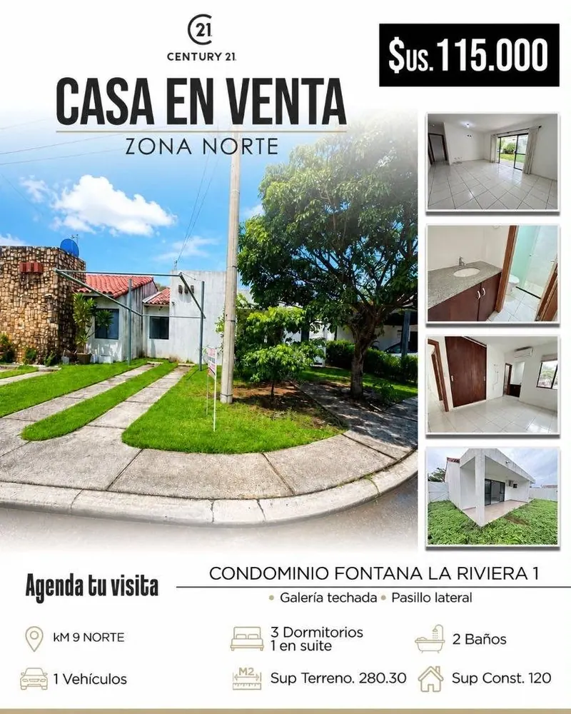 3-bedroom house for sale in the Fontana La Riviera 1 gated community: foto 2 de 24