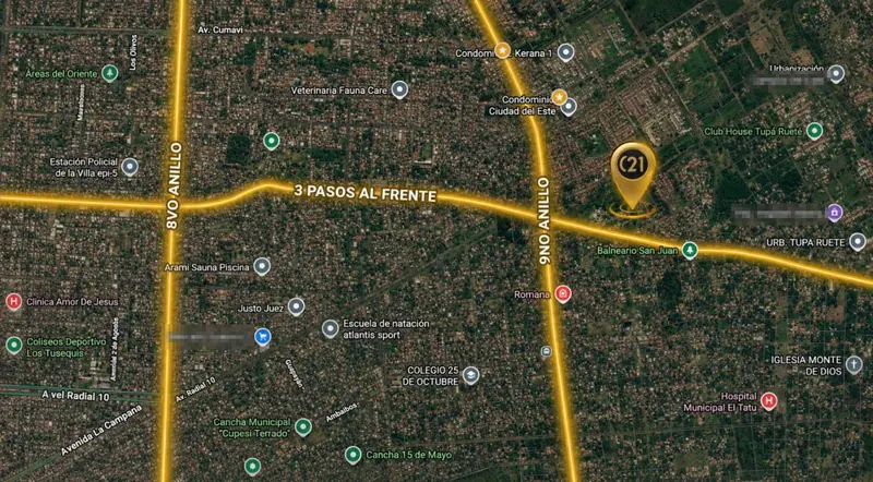 Lots for sale on Av. 3 Pasos al Frente, 9th ring: foto 2 de 8