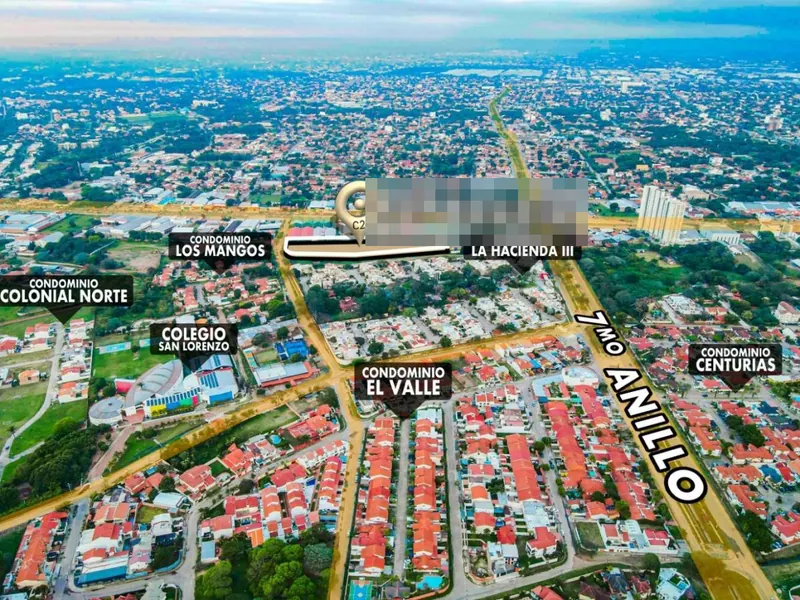 Terreno de 14.192 m² en venta en la Av. Banzer, 7mo anillo: foto 4 de 5