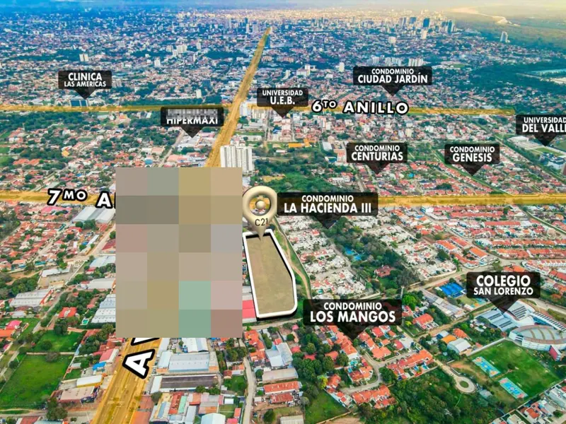 Terreno de 14.192 m² en venta en la Av. Banzer, 7mo anillo: foto 5 de 5