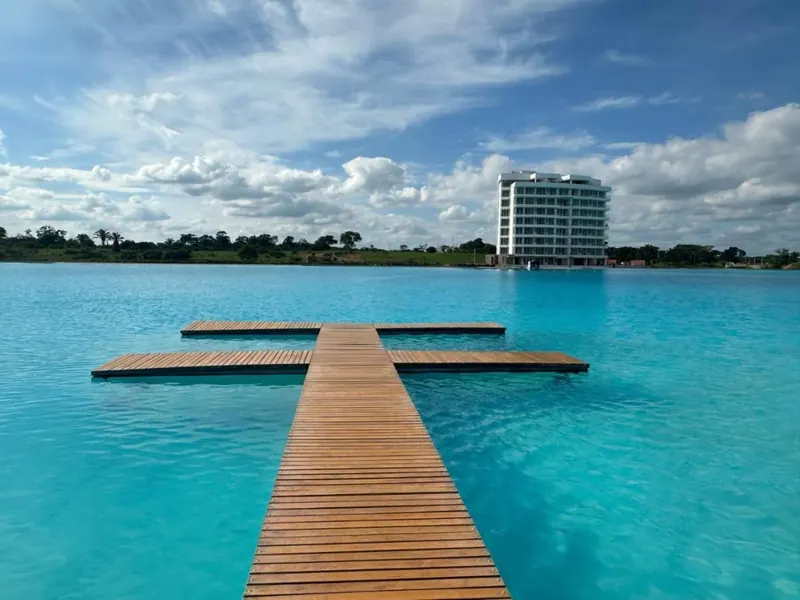 Terreno de 574,10 m² en venta en Playa Turquesa, Urubó: foto 2 de 8