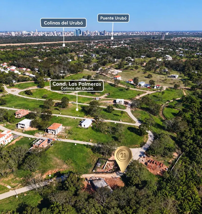 Terreno de 450 m² en venta en el Urubó: foto 4 de 7