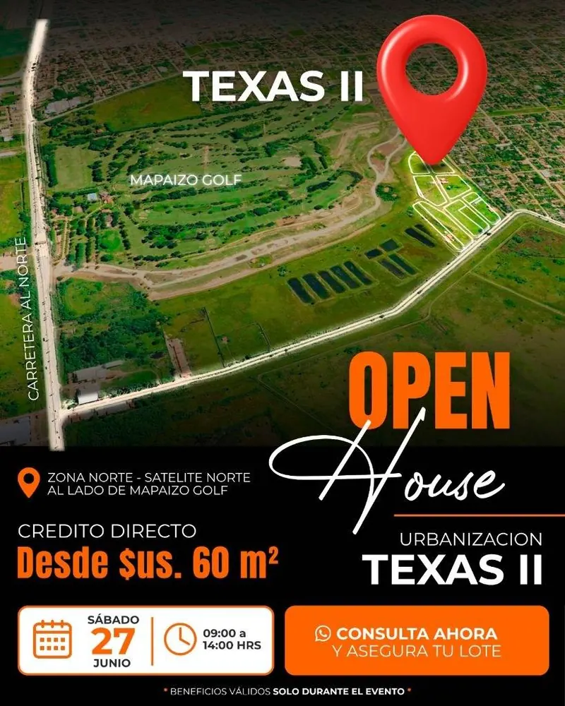 Terreno de 237 m² en venta en Satélite Norte, Warnes: foto 6 de 6