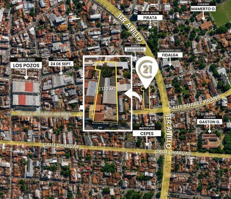 Local comercial de 1.507 m² en venta sobre la Av. Suárez Arana: foto 2 de 14
