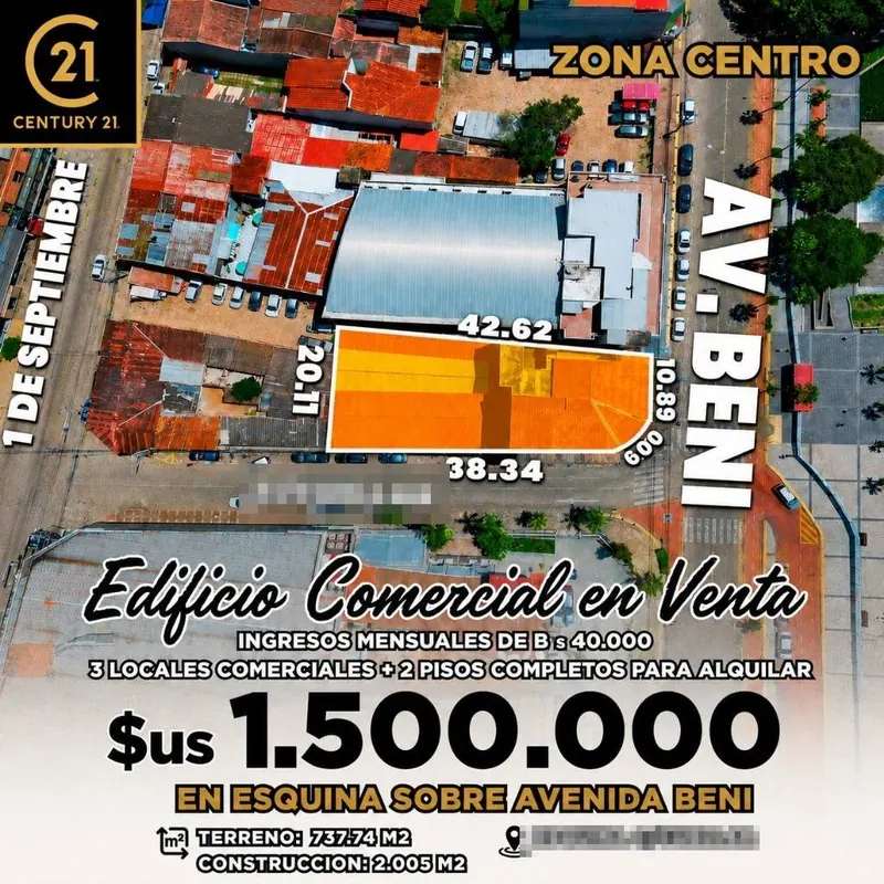 Edificio comercial de 2.005 m² en venta en el Centro: foto 25 de 25
