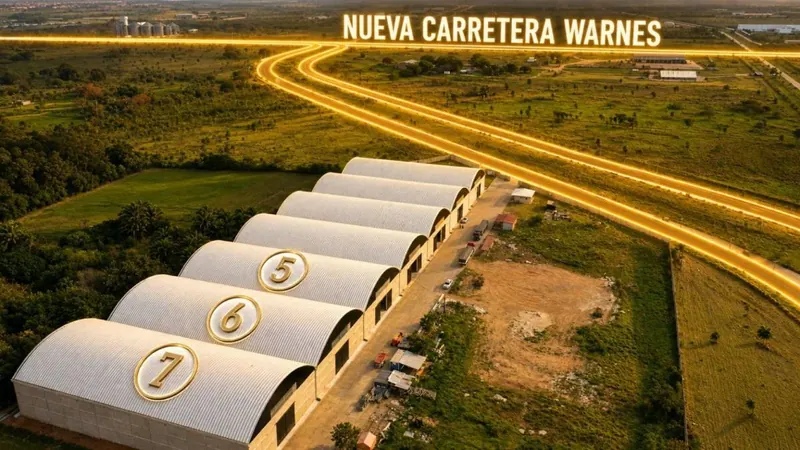 Galpones de 5.512 m² en alquiler en el Parque Industrial: foto 3 de 12