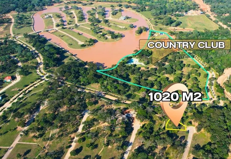 Terreno de 1.020 m² en venta en Urubó Village, Módulo 2: foto 2 de 8