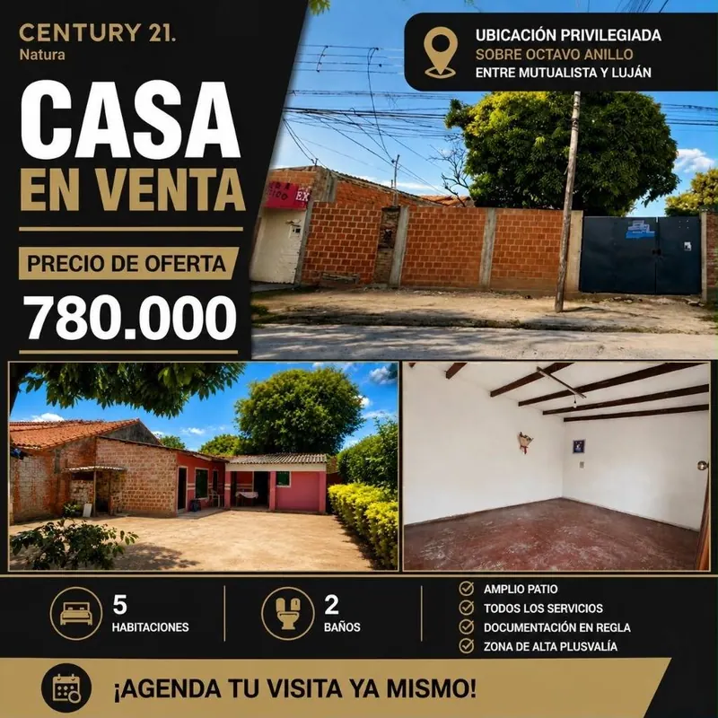 Casa de 6 dormitorios en venta en la Zona Norte, 360 m² de terreno: foto 2 de 8