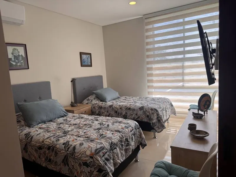 Furnished 3-bedroom house for sale in the Urubó Nord gated community: foto 10 de 15